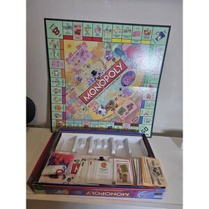 Monopoly Littlest Pet Shop Edition Board Game Parker Brothers NO PETS - Read